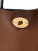 Brown 'Bayswater' Hand Bag With Flap Detail In Leather Woman