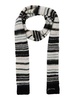 Ganni Wool Striped Scarf