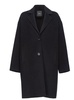 single-breasted wool coat