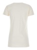 'lollo' White Crewneck T-shirt With Orb Detail In Cotton Woman