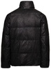 Giorgio Brato High-Neck Zipped Leather Down Jacket