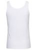 'Frankie' White Tank Top in Cotton Woman