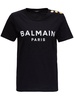 Balmain Logo Printed Crewneck T-Shirt