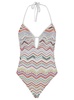 Missoni Zigzag Crochet One-Piece Swimsuit