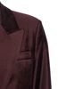 cotton viscose stretch velvet jacket