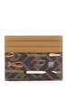 Brown Card-Holder with Fendi Tool Print in FF Canvas Man