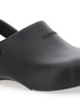 'Sunday Molded' Black Slip-On Sandals with BB Logo in Eva and Rubber Man