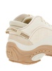 Men's Beige Sneakers - Lightweight Fendi Sneakers with Cork-Coated Toe and Rubber Sole