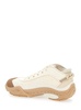 Men's Beige Sneakers - Lightweight Fendi Sneakers with Cork-Coated Toe and Rubber Sole