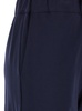 'Buddy' Blue Pants with Drawstring Elastic Waist in Viscose Blend Stretch Woman