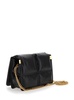 Burberry Snip Quilted Chain-Link Crossbody Bag