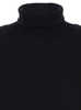 'Hepny' Black Turtleneck Sweater in Cashmere Woman