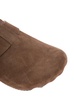 'Sunday' Brown Mule with Five Toe Shape in Suede Woman