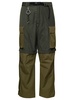 Moncler x Pharrell Williams Cargo Pants Green Polyester Blend Man