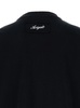 Black Crew Neck T-shirt In Cotton Man