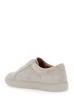 'roger' Beige Slip-on Sneakers In Suede Man