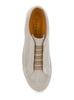 'roger' Beige Slip-on Sneakers In Suede Man