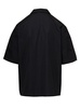 Black Hawaii Shirt With Contrasting Lettering In Cotton Man Givenchy