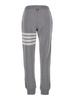 Sweatpants W/ Engineered 4 Bar In Loopback