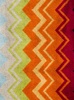 Giacomo Set Of Two Multicolor Zig Zag Cotton Towels Missoni Home