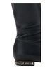 'galaxy' Black Over The Knee Boots In Leather Woman