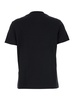 Black T-shirt With Contrasting 4g Embroidery In Cotton Woman