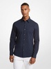 Men's Stretch Button-Front Shirt  