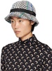 White Kitchen Towels Bell Bucket Hat