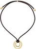 Gold & Brown Charlie Necklace