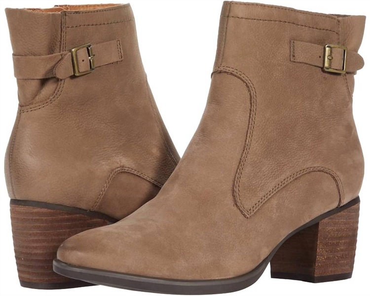 rubi arch support weather-friendly boot in taupe