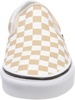 Vans Unisex Adults' Classic Slip on Trainers, Beige ((Checkerboard) Frappe/True White Qco), 4.5 UK 37 EU