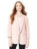 Jones New York Women's Tall Size Notched Collar Jacket W/Rolled Sleeves, Rose