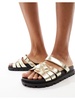 SIMMI London Adelle sandals in gold