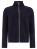 TOM FORD Ribbed Zippered Sweater in Luxe Wool-Cashborne Blend