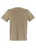 Majestic Short Sleeved T Shirt In Lyocell And Cotton