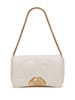 ALEXANDER MCQUEEN Feminine Exploded Seal Crossbody Bag in White