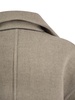 Brunello Cucinelli Double Breasted Wool And Cashmere Short Coat