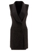 MAX MARA PIANOFORTE Elegant Eiffel Sleeveless Mini Dress