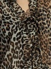 Ganni Leopard Print Blouse