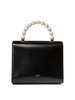 JIMMY CHOO Avenue Mini Top Handle Handbag in Black