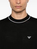 Emporio Armani Logo Wool Sweater