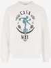 Casablanca Statue En Marbre Cotton Sweatshirt