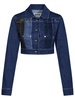 Moschino Jeans Blue Cotton Jacket