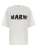 Marni Logo Print T Shirt