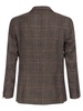 Tagliatore Wool, Silk And Linen Jacket With Tartan Pattern