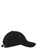 Logo-Embroidered Leather-Trimmed Cotton-Gabardine Baseball Cap