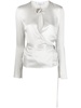 Blumarine Blusa Raso M/L