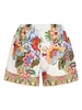 Etro Cotton And Silk Blend Shorts