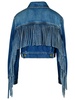 Moschino Blue Cotton Jeans Jacket