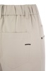 Brunello Cucinelli Baggy Trousers In Stretch Cotton Cover Up With Shiny Bartack